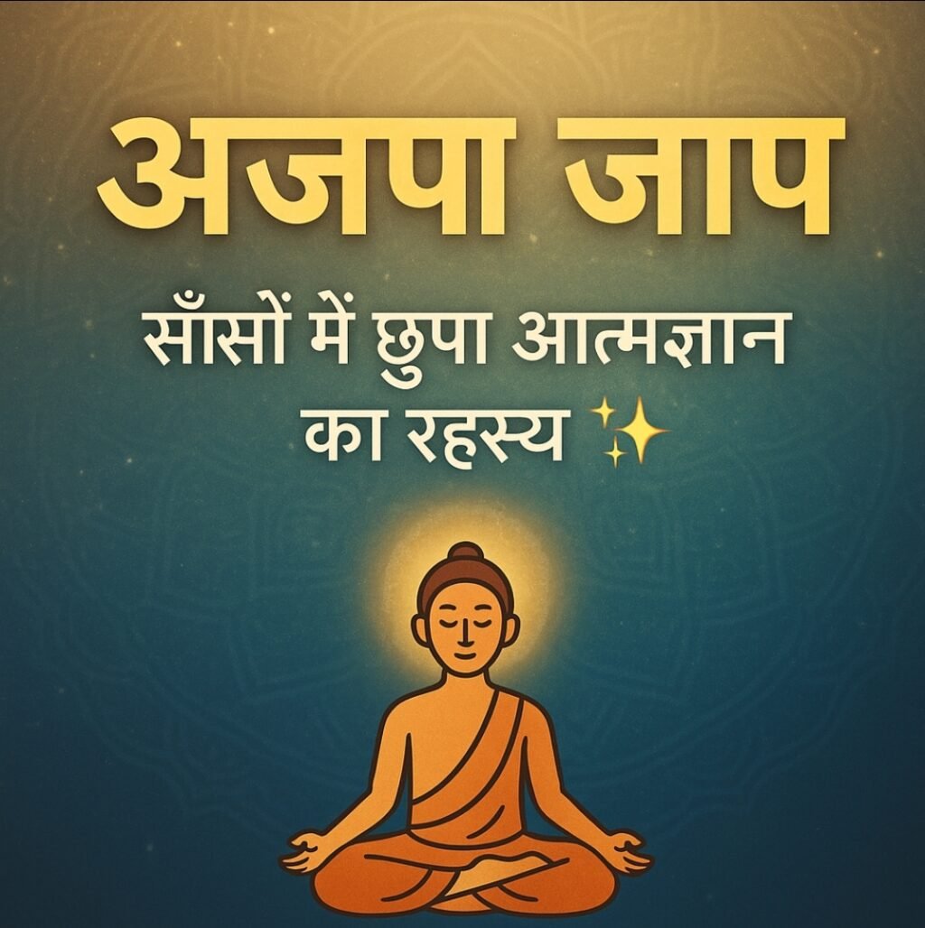 अजपा जाप – सांसों में छुपा आत्मज्ञान का रहस्य ✨