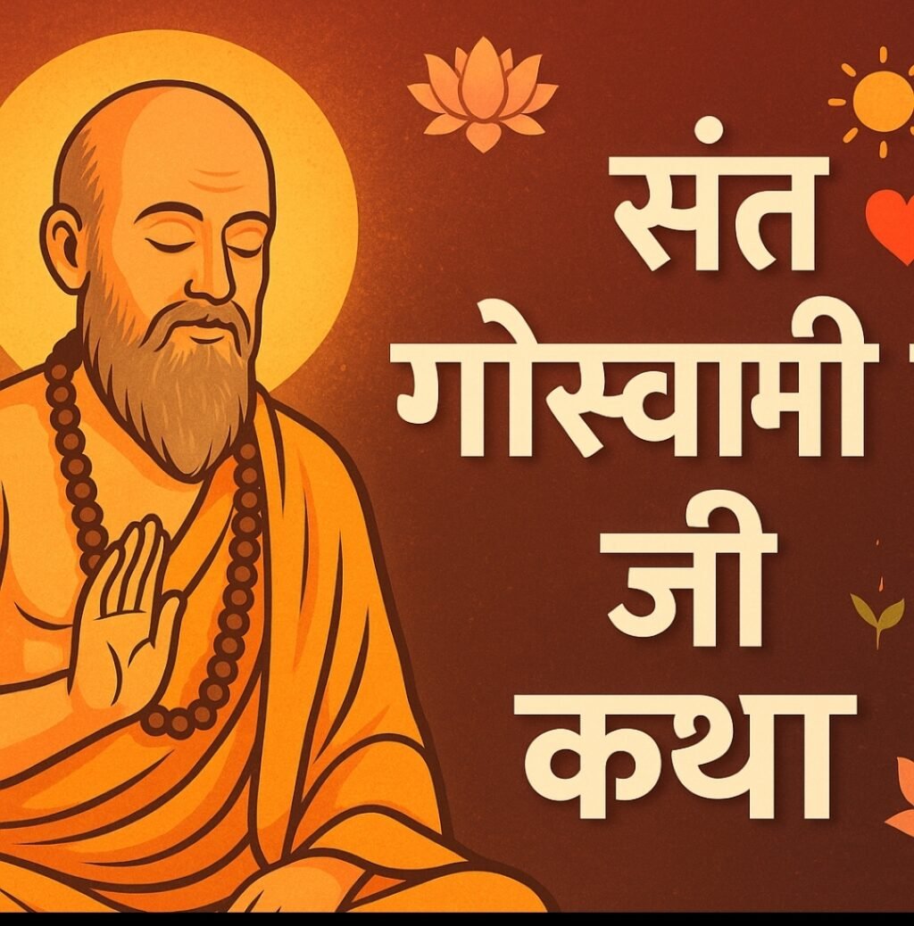 संत गोस्वामी जी की कथा🌸🙏🏻