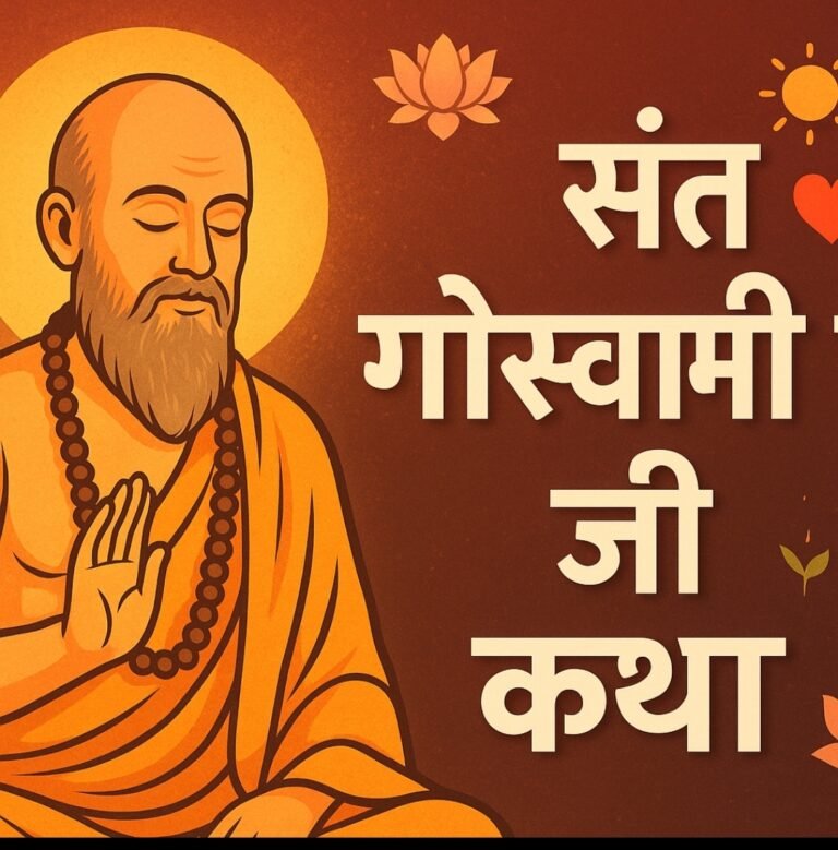 संत गोस्वामी जी की कथा🌸🙏🏻