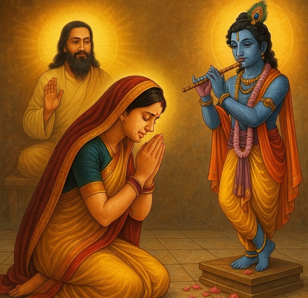 मीराबाई और गुरु रविदास की आत्मिक गाथा ✨