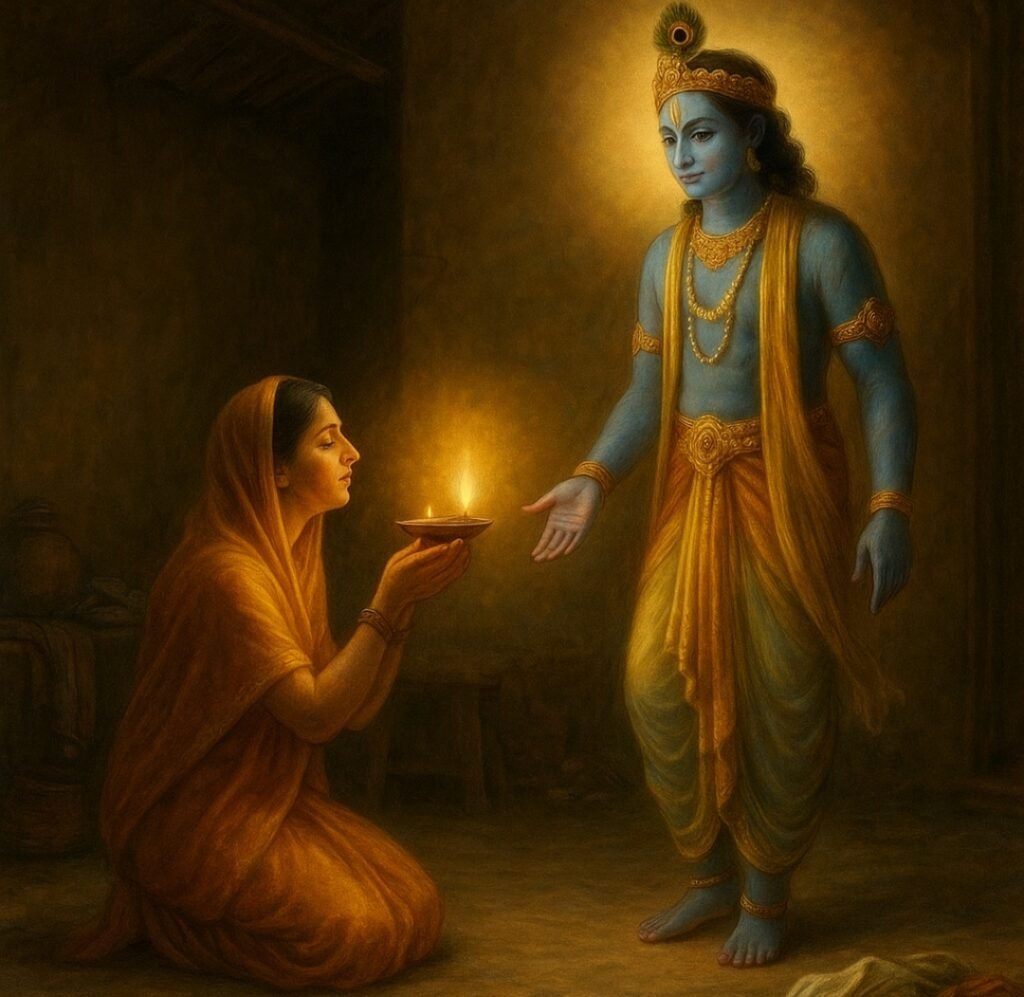 🌺 संत सखूबाई की कथा — भक्ति जो बंधनों को तोड़ देती है